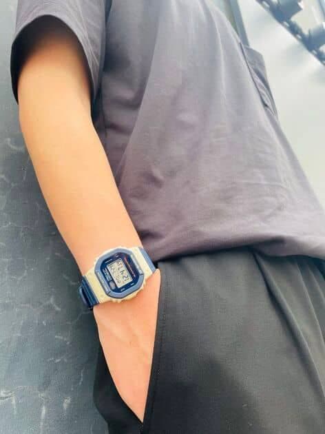 Casio G-Shock BlackEyePatch 5600 Series DW-5610BEP-2JR Navy Watch — Japan Import