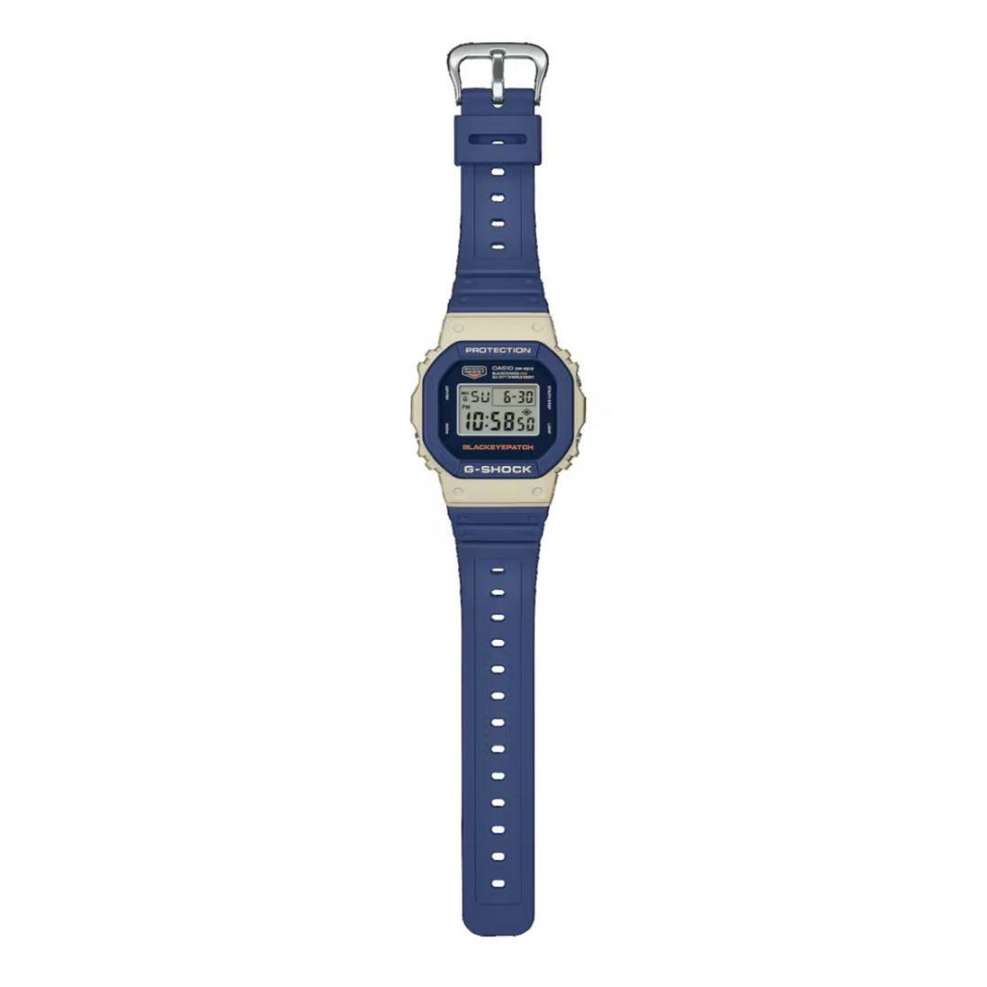 Casio G-Shock BlackEyePatch 5600 Series DW-5610BEP-2JR Navy Watch — Japan Import