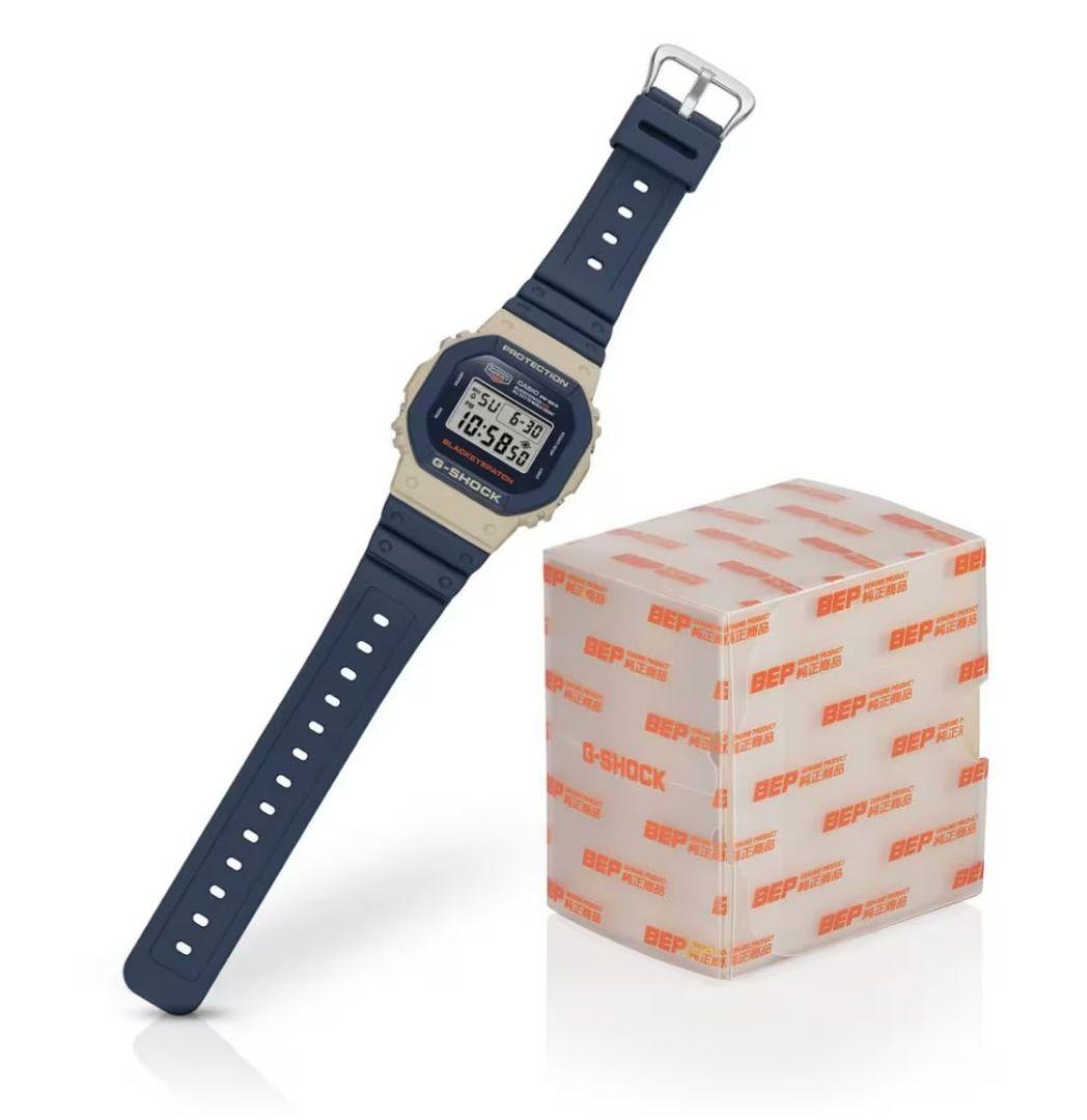 Casio G-Shock BlackEyePatch 5600 Series DW-5610BEP-2JR Navy Watch — Japan Import