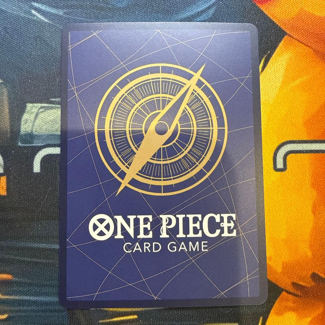 One Piece Tashigi SP OP14-029 Japanese rare SR card in sleeve, hard case, and waterproof protection