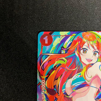One Piece Card Game Nami Storage Box ST01-007 with small scratch on back corner
