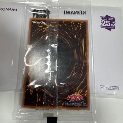 Yugioh Duelist Legend 25th Ver. Black Magician Secret Rare card sealed and unopened from Tokyo Dome Japan