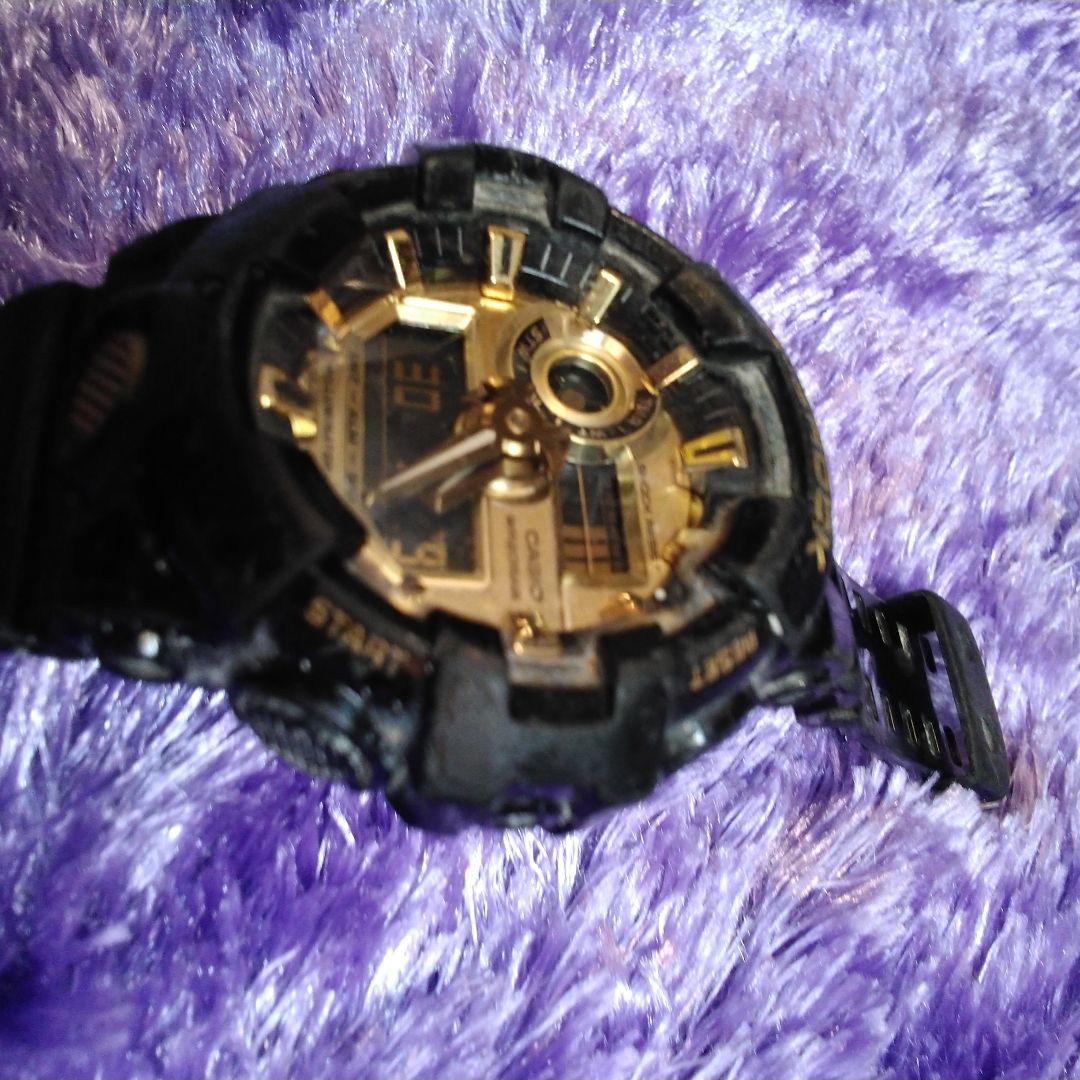 Casio G-Shock GA-710GB Watch Black and Gold