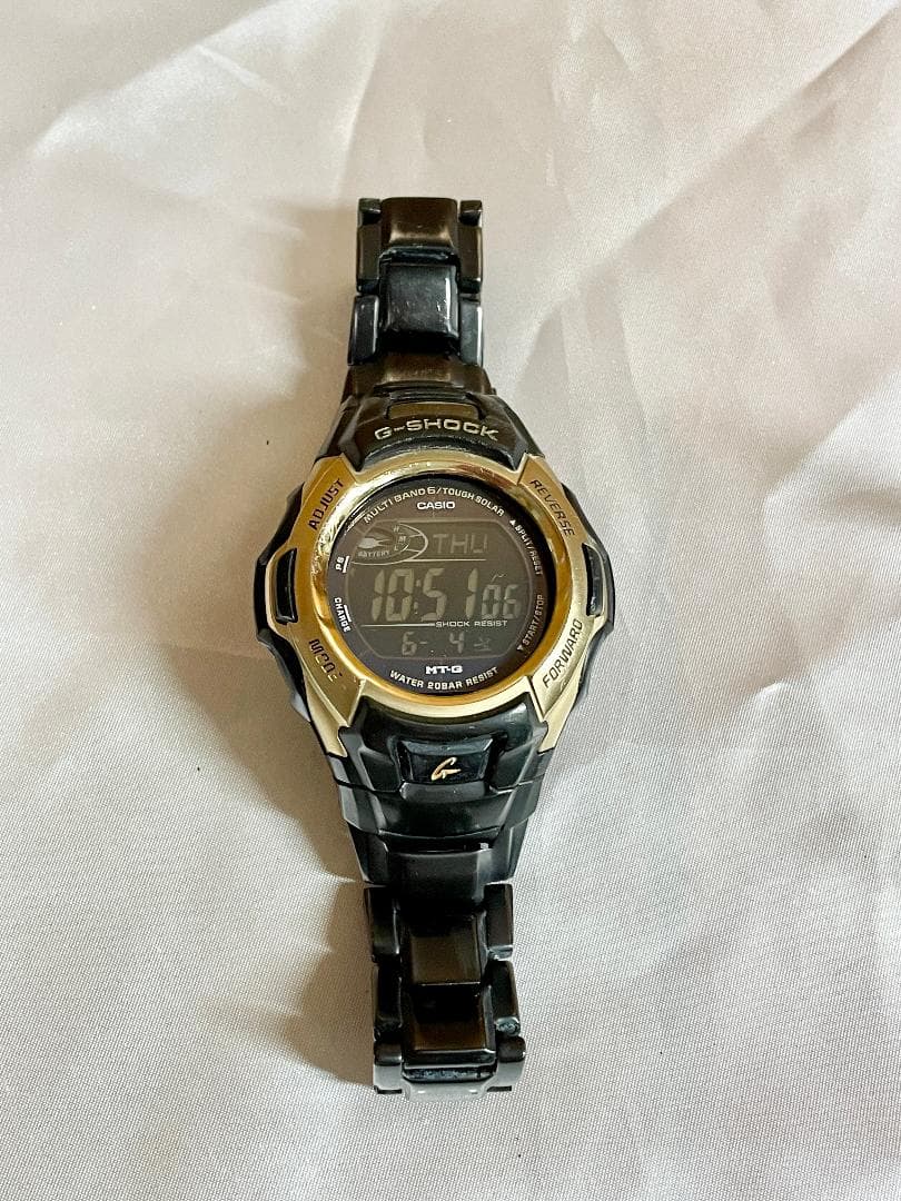 Casio G-Shock MT-G MTG-M900BD-1GJF Radio Solar Watch Black Gold — Japan Import