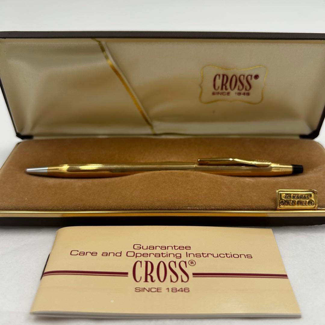 Cross 10Kt Gold Filled Ballpoint Pen with Box