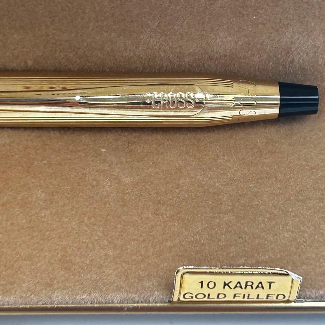 Cross 10Kt Gold Filled Ballpoint Pen with Box