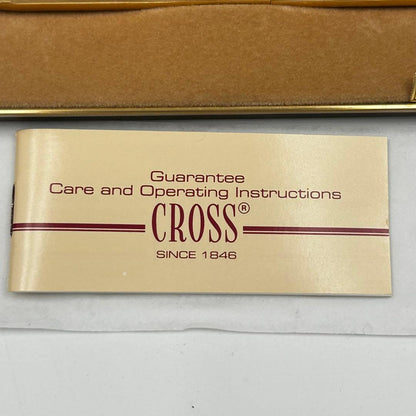 Cross 10Kt Gold Filled Ballpoint Pen with Box