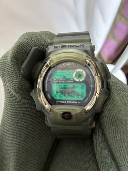 Casio G-Shock DW-9700K-1T Model Watch with Resin Band and Solar Movement — Japan Import
