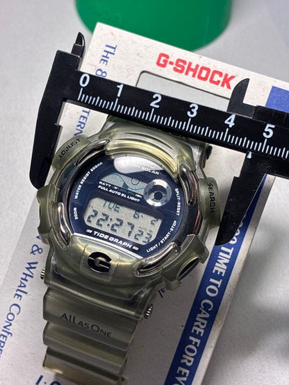 Casio G-Shock DW-9700K-1T Model Watch with Resin Band and Solar Movement — Japan Import