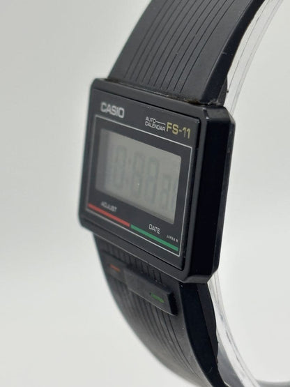 Casio Auto Calendar Quartz FS-11 Men’s Watch with Genuine Rose Band