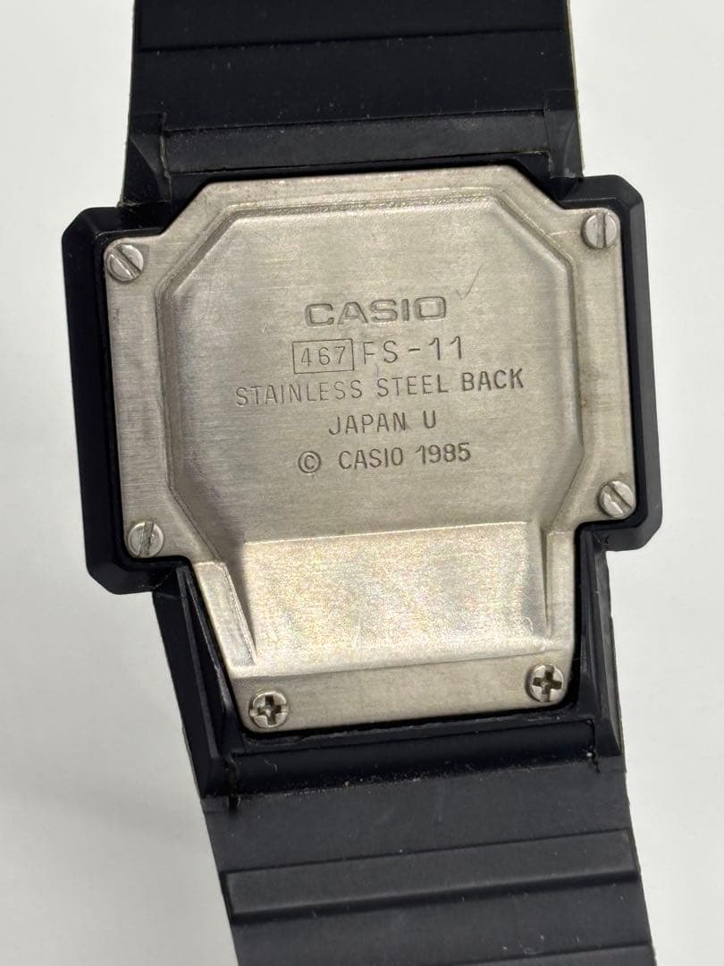 Casio Auto Calendar Quartz FS-11 Men’s Watch with Genuine Rose Band