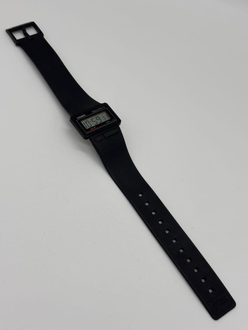 Casio Auto Calendar Quartz FS-11 Men’s Watch with Genuine Rose Band