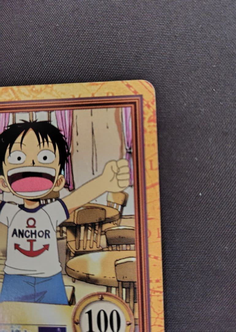 One Piece Carddass Hyper Battle Luffy Pirate Aspiration C04 trading card from Japan import