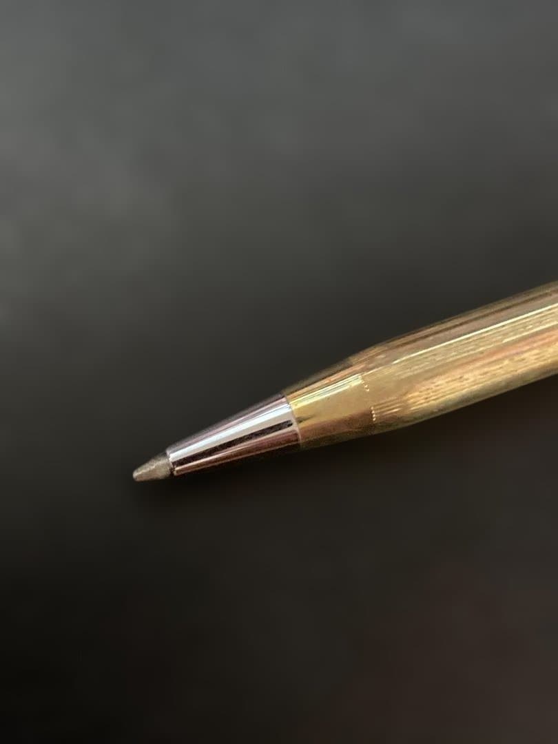 CROSS Classic Century 10K gold filled ballpoint pen with DURACELL logo, Japan import