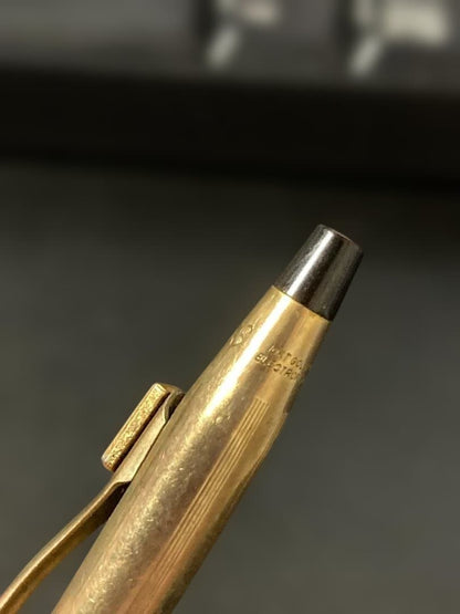 CROSS Classic Century 10K gold filled ballpoint pen with DURACELL logo, Japan import