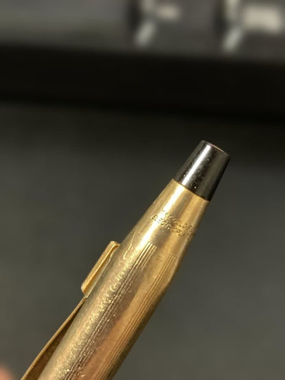 CROSS Classic Century 10K gold filled ballpoint pen with DURACELL logo, Japan import