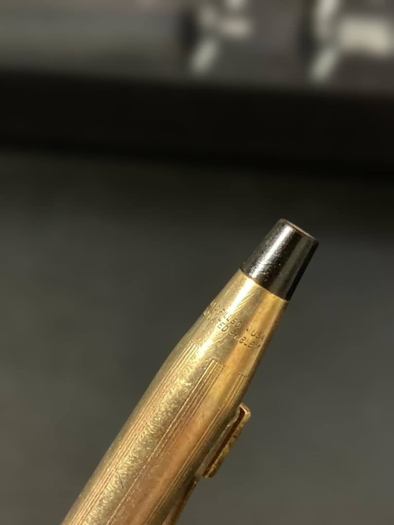 CROSS Classic Century 10K gold filled ballpoint pen with DURACELL logo, Japan import