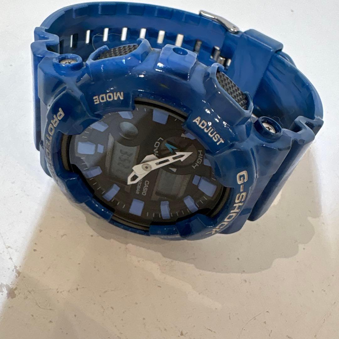 Casio G-Shock G-Lide GAX-1000MA Marine Watch with Marble Resin Exterior — Japan Import