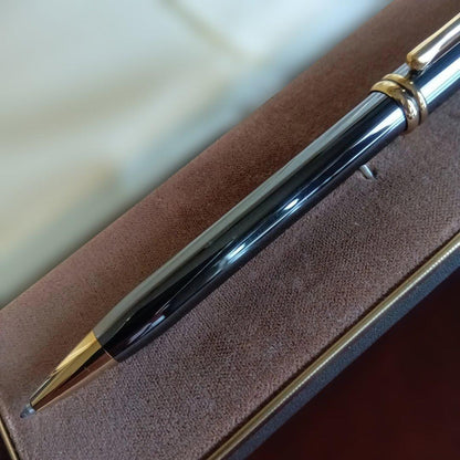 Cross Townゼント USA Ballpoint Pen with Case in Gunmetal Black — Japan Import