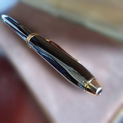 Cross Townゼント USA Ballpoint Pen with Case in Gunmetal Black — Japan Import