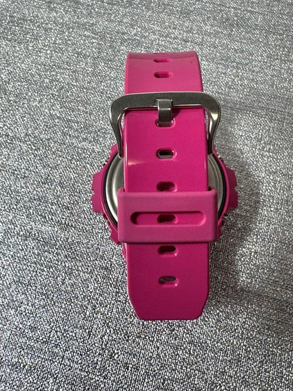 Casio G-Shock Digital DW-6900RCS Crazy Colors Model with Pink Body and Silver Accents — Japan Import