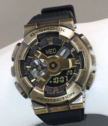 Casio G-Shock Series GM-110 Steampunk Model GM-110VG Japan Import