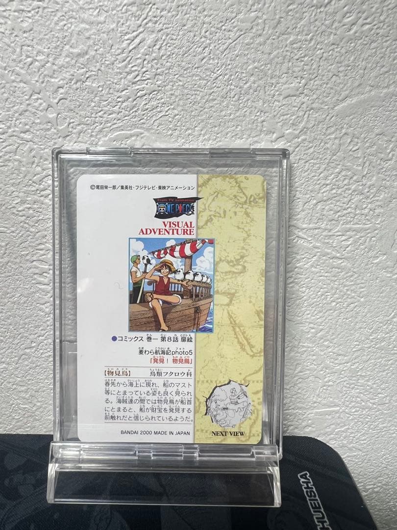 One Piece Visual Adventure Photo5 Found Lookout Bird collectible card in good condition
