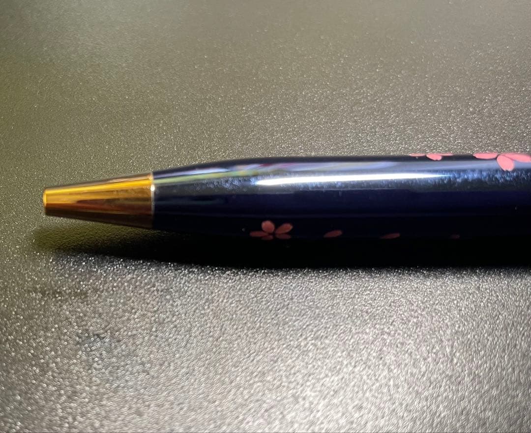 Yozakura Cross Ballpoint Pen Oil-Based Translucent Cobalt Blue