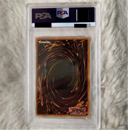 Yu-Gi-Oh Chaos Emperor Dragon Envoy of the End PSA9 English First Edition Secret Rare card