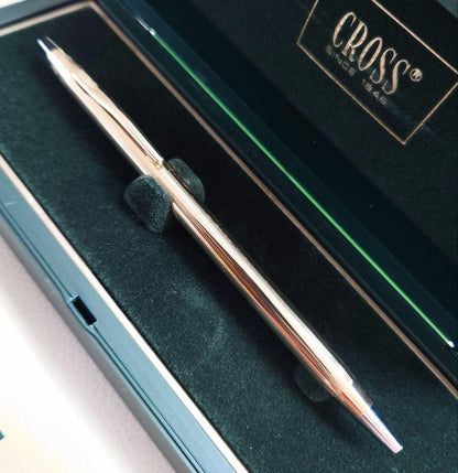 Cross Classic Century 1/20 10KT Gold Plated Ballpoint Pen — Japan Import