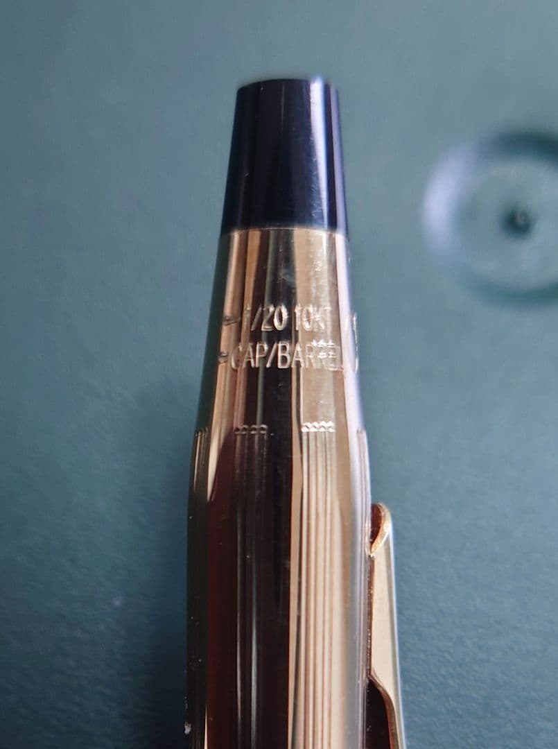 Cross Classic Century 1/20 10KT Gold Plated Ballpoint Pen — Japan Import