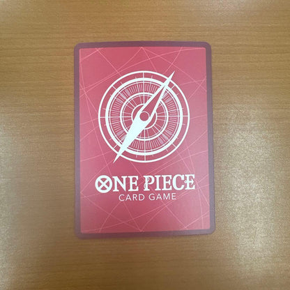 One Piece Card Game Uta Leader Parallel Japanese trading card in used condition