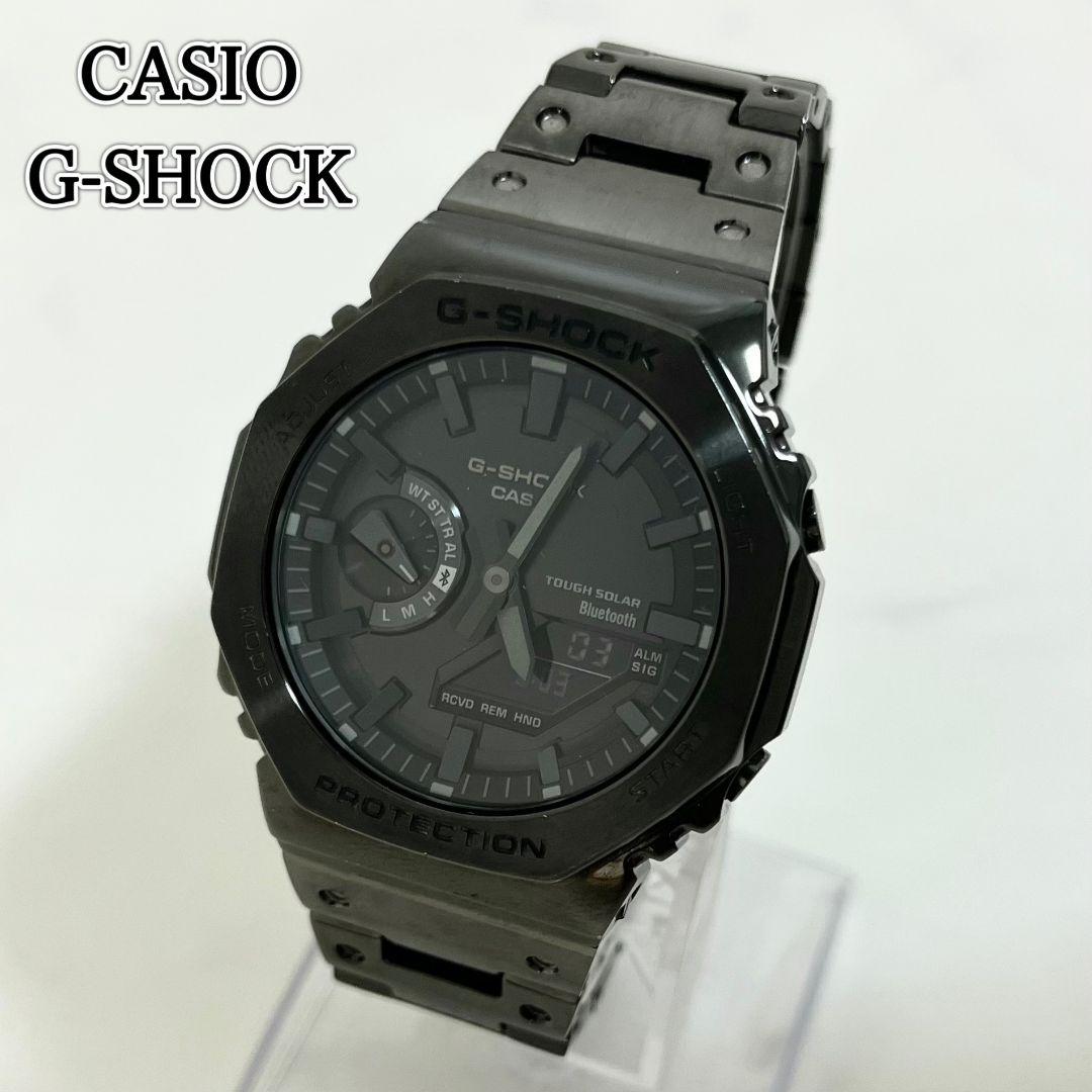 Casio G-Shock GM-B2100 Digital Analog Watch with Black Octagon Case - Japan Import