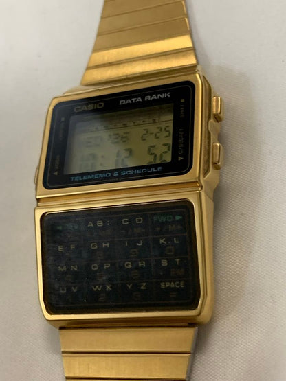 Casio Data Bank Digital Wristwatch with Calculator Function — Japan Import