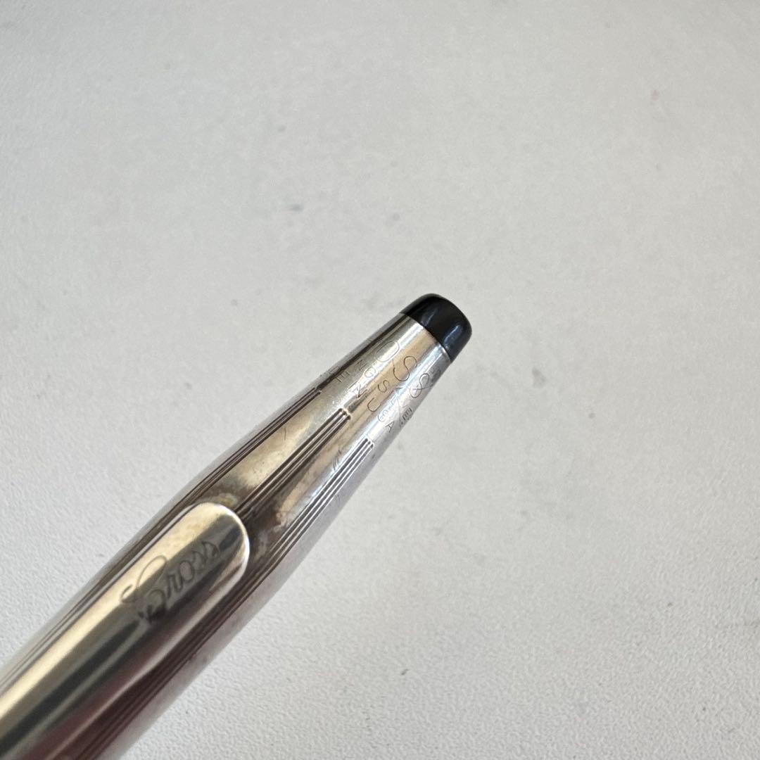Cross Classic Century 925 Sterling Silver Ballpoint Pen Twist Mechanism
