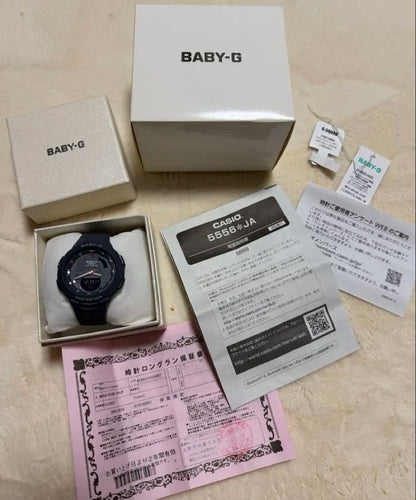 Casio Baby-G Series Navy Women's Watch Model 5556-JA — Japan Import