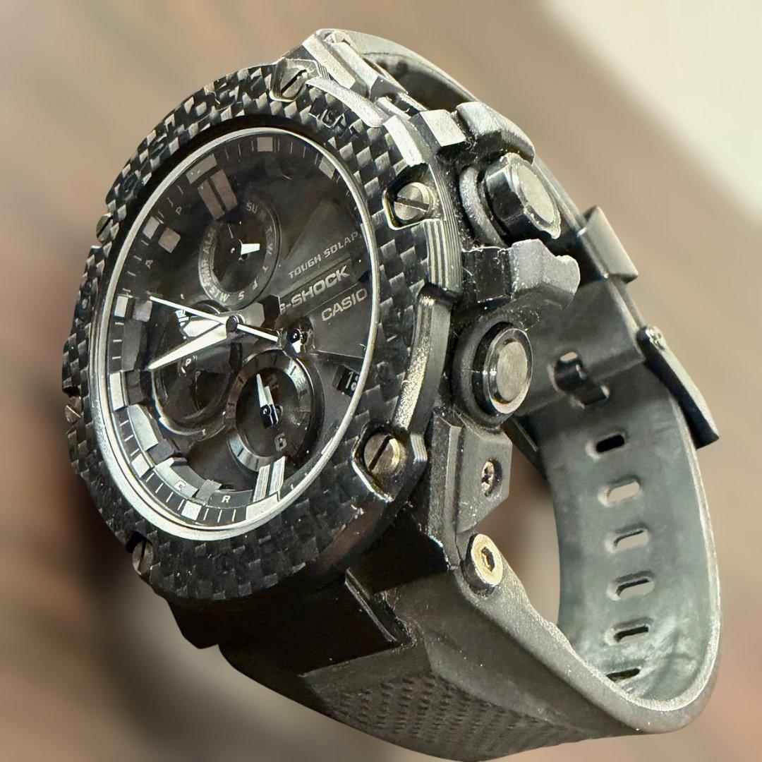 Casio G-Shock Men's Watch GST-B100 Carbon Black