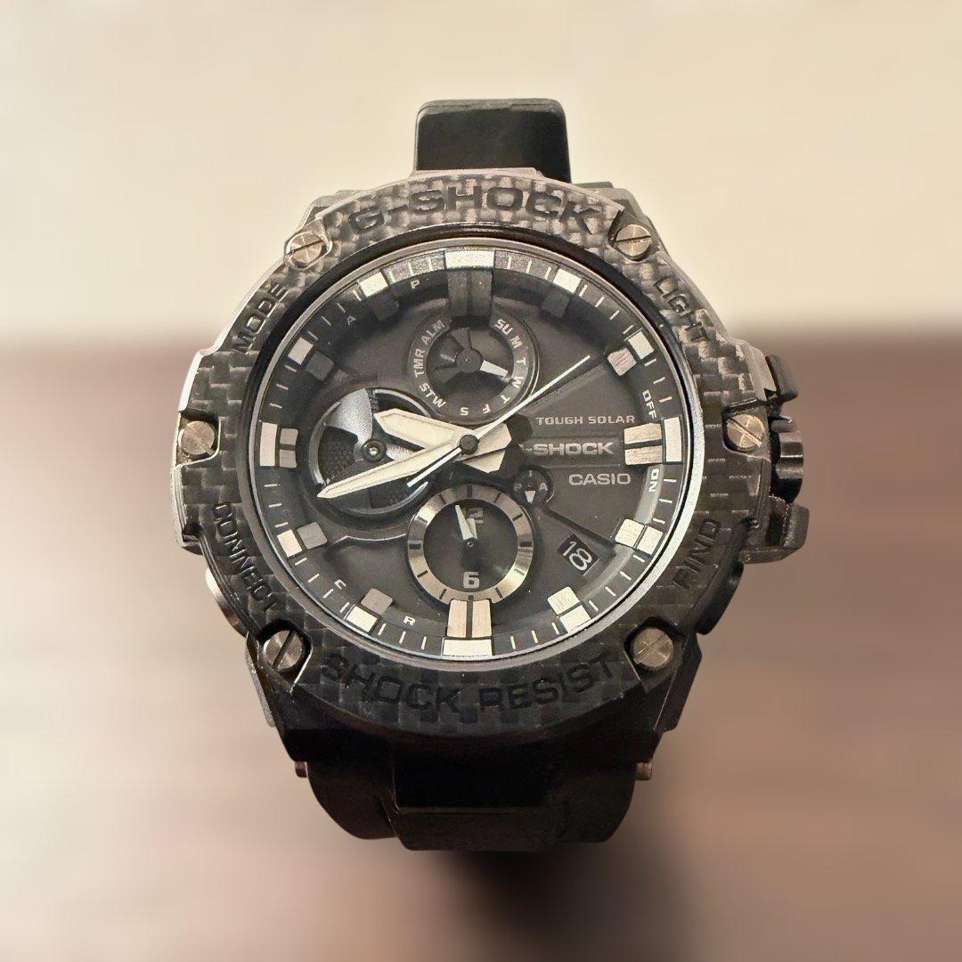 Casio G-Shock Men's Watch GST-B100 Carbon Black
