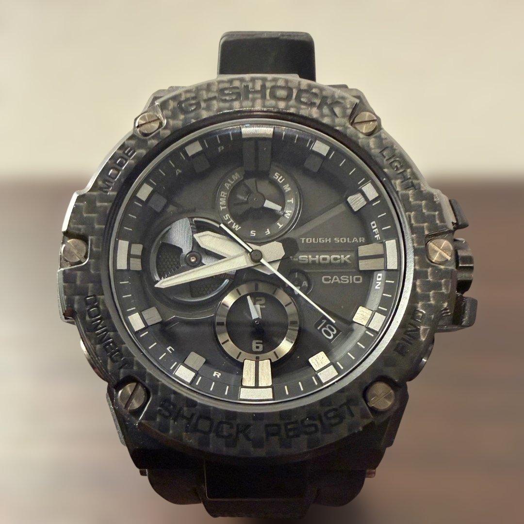 Casio G-Shock Men's Watch GST-B100 Carbon Black
