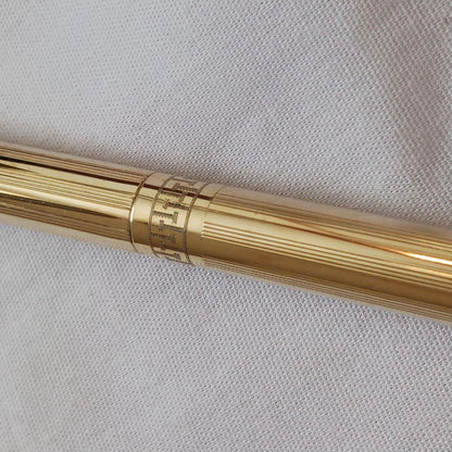 CROSS Twist Ballpoint Pen with Gold Finish and Case - Japan Import