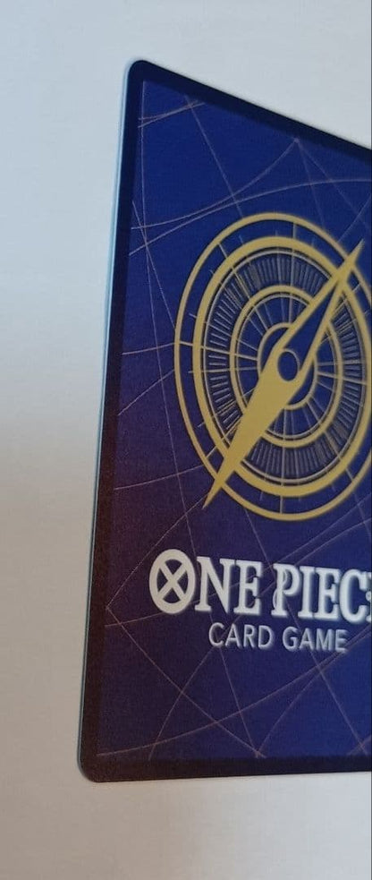One Piece Card Game Kamigashima Adventure SR Parallel OP15-060 Energy card in sleeve and hard plastic case