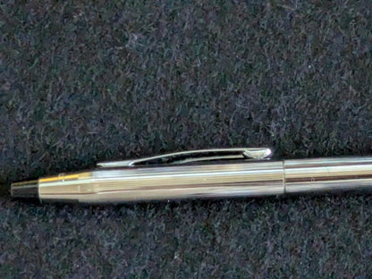 Cross Silver Ballpoint Pen Body - Slim Silhouette and Glossy Finish — Japan Import