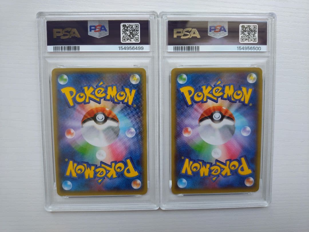 Pokemon Trading Card PSA10 graded Numbered Metagross EX and Mega Metagross EX Promo from XY series