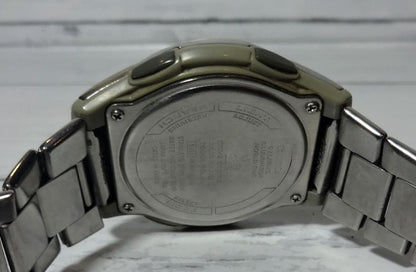 Casio Wave Ceptor WVA-M600 Watch with Navy Dial and Radio-Controlled Solar Power — Japan Import