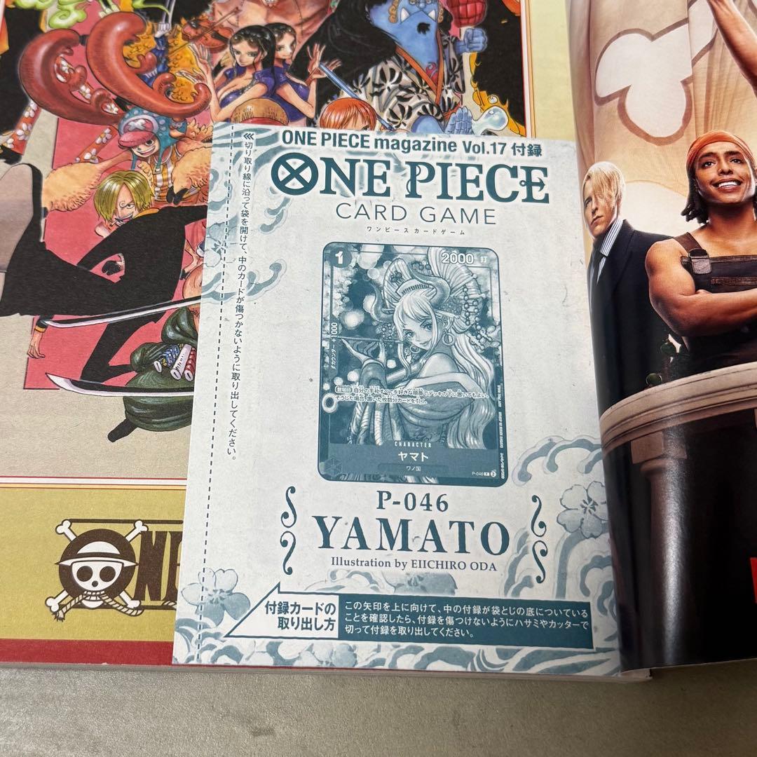Yamato One Piece Magazine Bonus P-046 First Edition unopened with bonus item from Japan import