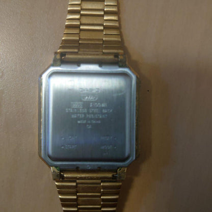 Casio A100WEG-9AJF Gold Digital Watch