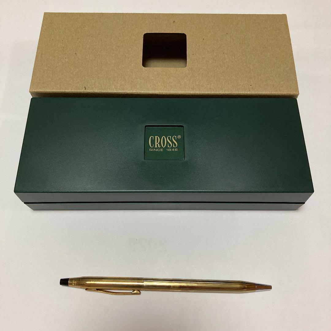 Cross Gold Ballpoint Pen Old Model Rare Japan Import