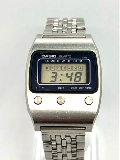 Casio Digital Watch 1970s Model 50QS-17 with Stopwatch Japan Import