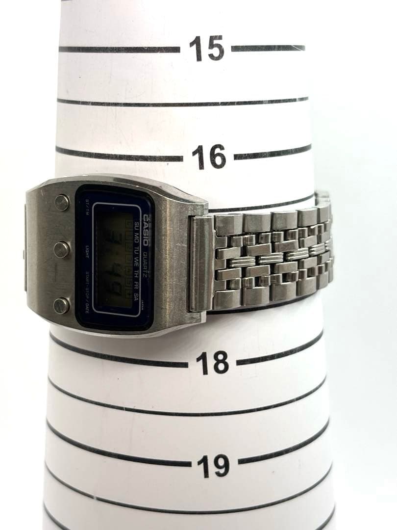 Casio Digital Watch 1970s Model 50QS-17 with Stopwatch Japan Import