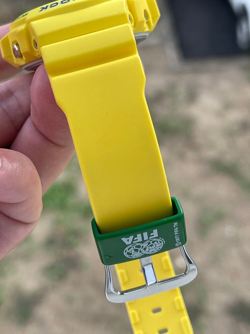 Casio G-Shock Yellow Wristwatch — Japan Import